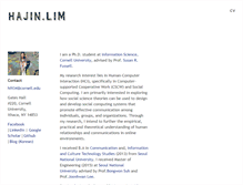 Tablet Screenshot of hajinlim.com